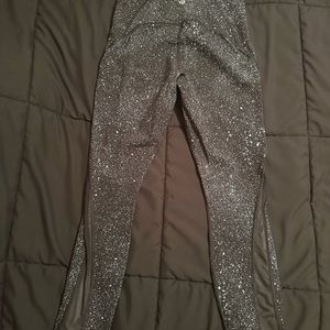 Blue star high rise leggings